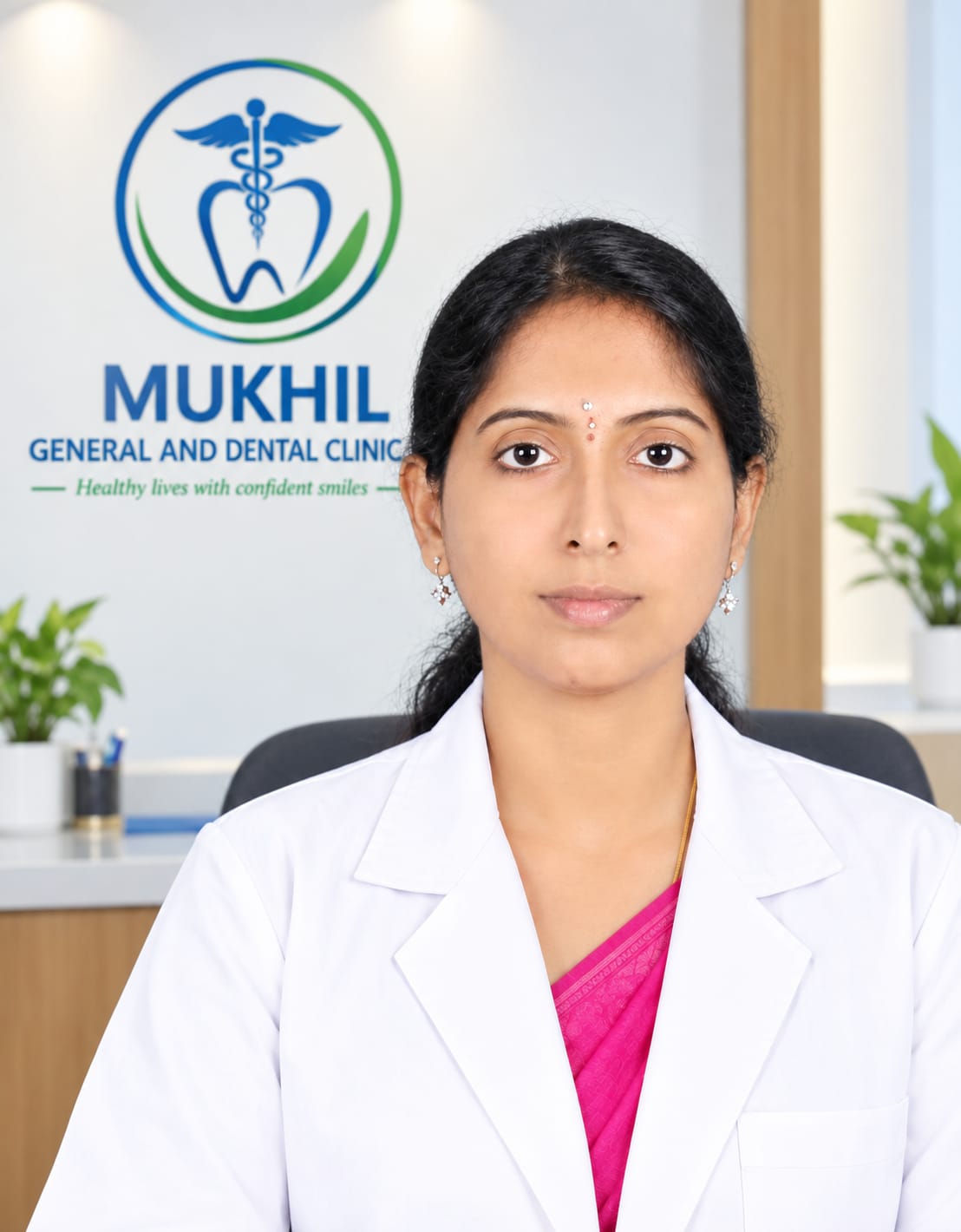 Dr. T.B. Meenalochani, Periodontist and Implantologist at Mukhil General and Dental Clinic