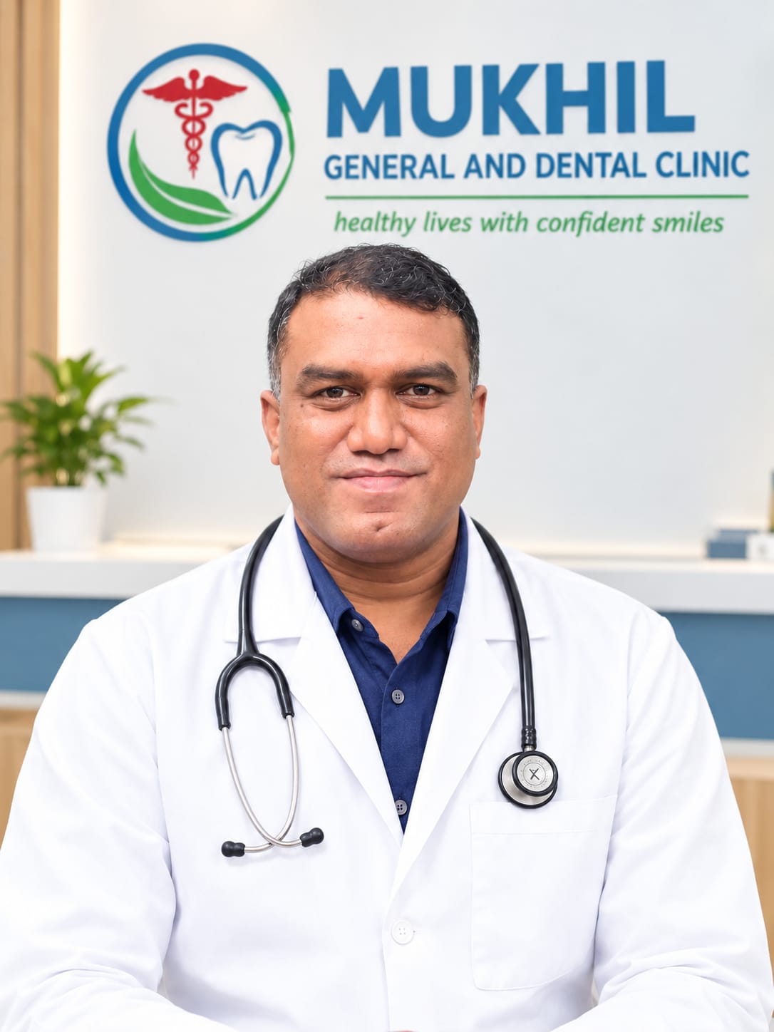 Dr. A. Bubesh Kumar, Chief Managing Director at Mukhil General and Dental Clinic